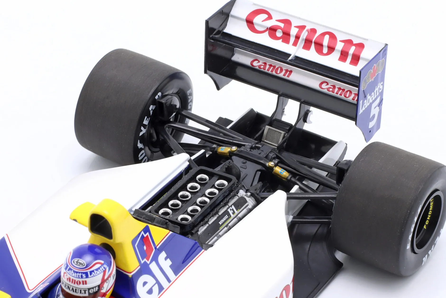 Nigel Mansell Williams FW14B #5 Formel 1 Weltmeister 1992 1:18 Minichamps