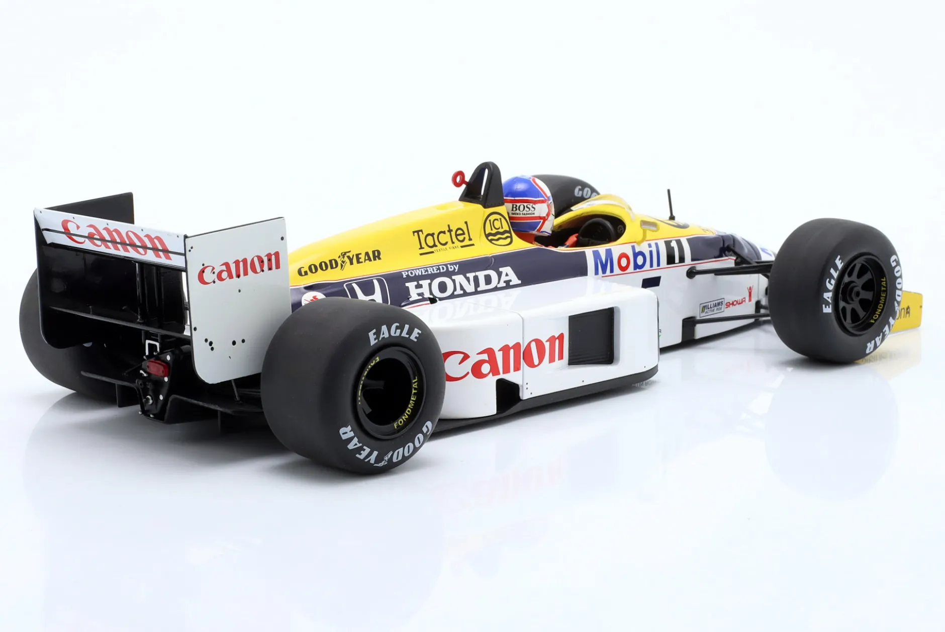 Nigel Mansell Williams FW11 #5 Sieger British GP Formel 1 1986 1:18 MCG
