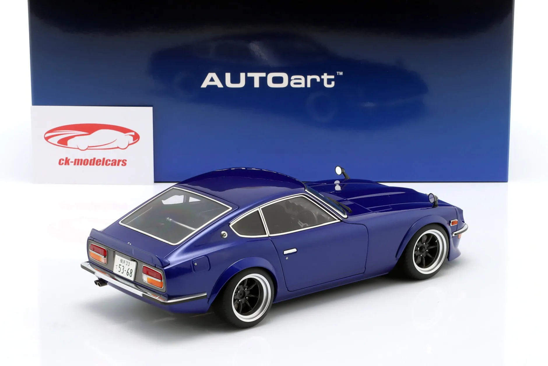 Nissan Fairlady Z (S30) Wangan Midnight AKUMA no Z blau 1:18 AUTOart