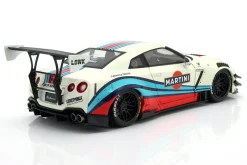 Nissan GT-R (R35) LBWK Bodykit Type 2.0 2024 Martini Lackierung 1:18 Solido