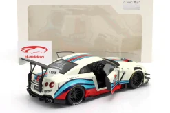 Nissan GT-R (R35) LBWK Bodykit Type 2.0 2024 Martini Lackierung 1:18 Solido
