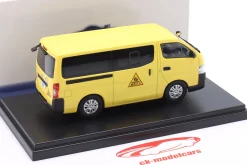 Nissan NV350 Caravan Schulbus Baujahr 2012 gelb 1:43 Ebbro