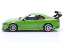 Nissan Silvia S15 Spec-R Aero Baujahr 1999 grün 1:18 Solido