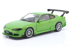 Nissan Silvia S15 Spec-R Aero Baujahr 1999 grün 1:18 Solido