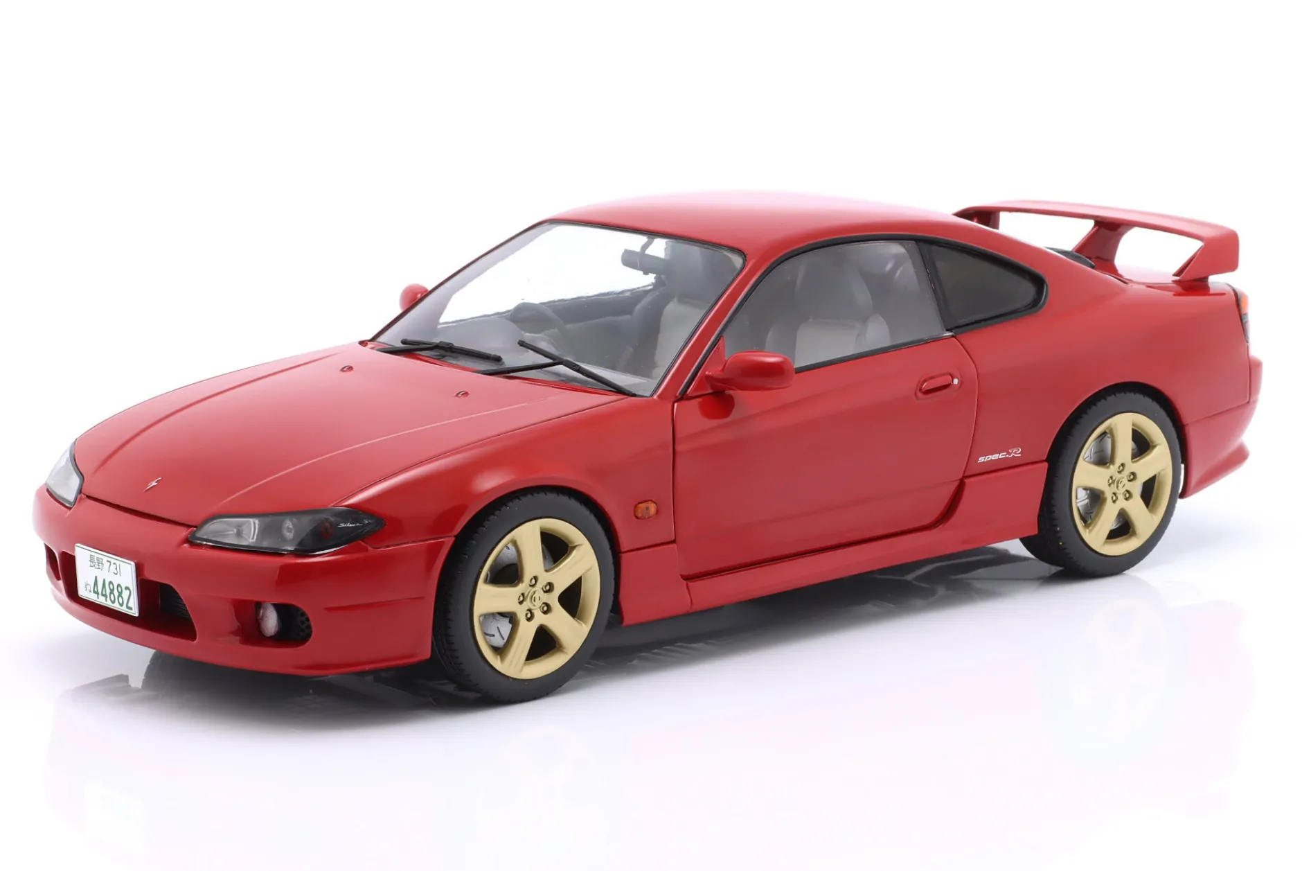 Nissan Silvia S15 Spec-R Aero Baujahr 1999 flammenrot 1:18 Solido