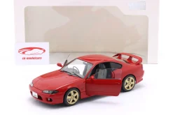 Nissan Silvia S15 Spec-R Aero Baujahr 1999 flammenrot 1:18 Solido