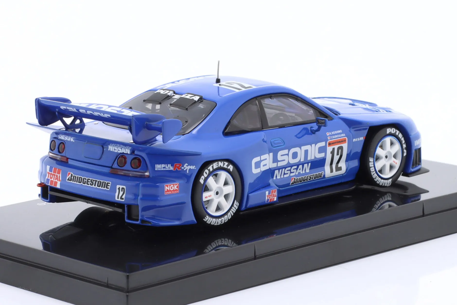 Nissan Skyline GT-R (R33) #12 JGTC 1998 Kurosawa, Hoshino, Krumm 1:43 Ebbro