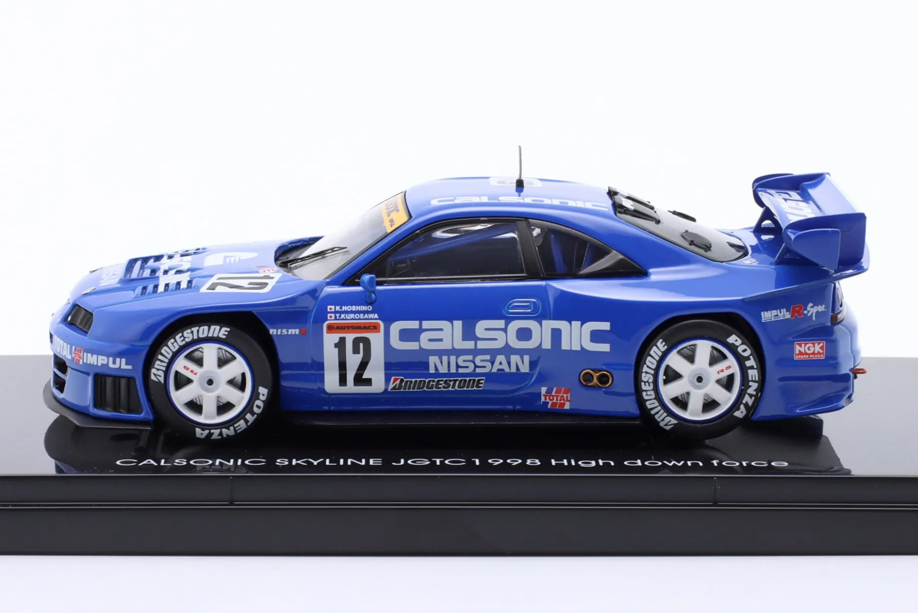 Nissan Skyline GT-R (R33) #12 JGTC 1998 Kurosawa, Hoshino, Krumm 1:43 Ebbro