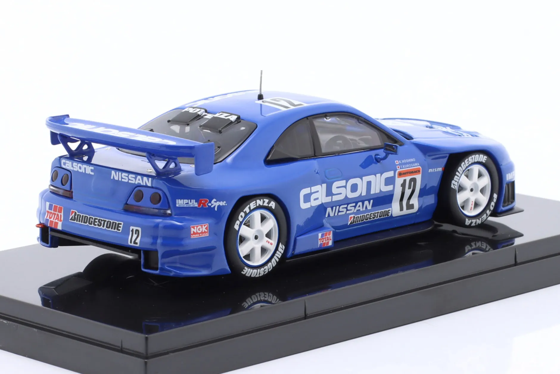 Nissan Skyline GT-R (R33) #12 JGTC 1998 Kurosawa, Hoshino, Krumm 1:43 Ebbro