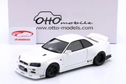 Nissan Skyline GT-R (R34) KRC Body Kit 2019 perlweiß 1:18 OttOmobile