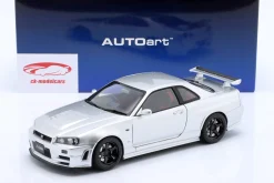Nissan Skyline GT-R (R34) Nismo Z-tune 2005 silber 1:18 AUTOart
