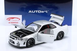 Nissan Skyline GT-R (R34) Nismo Z-tune 2005 silber 1:18 AUTOart