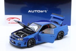 Nissan Skyline GT-R (R34) Nismo Z-Tune 2005 bayside blau 1:18 AUTOart