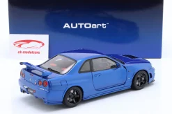 Nissan Skyline GT-R (R34) Nismo Z-Tune 2005 bayside blau 1:18 AUTOart