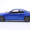 Nissan Skyline GT-R (R34) V-Spec II OEM-Felgen 2001 blau metallic 1:12 KK-Scale