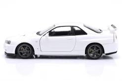 Nissan Skyline GT-R (R34) V-Spec II OEM-Felgen 2001 weiß 1:12 KK-Scale