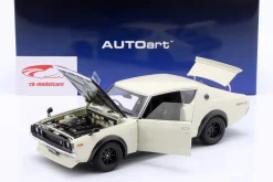 Nissan Skyline 2000 GT-R SPEZ (KPGC110) Tuned Version 1973 weiß 1:18 AUTOart