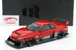 Nissan Skyline R34 GT-R LBWK Super Silhouette 2020 rot / schwarz 1:18 GT-Spirit