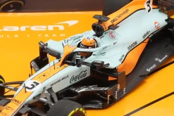 Norris #4 & Ricciardo #3 2-Car Set McLaren Monaco GP Formel 1 2021 1:43 Minichamps
