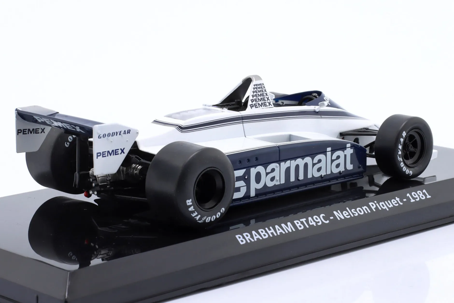 N. Piquet Brabham BT49C #5 Formel 1 Weltmeister 1981 1:24 Premium Collectibles