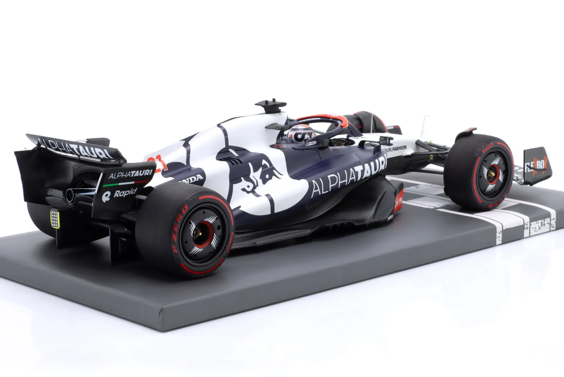 Nyck de Vries Alpha Tauri AT04 #21 British GP Formel 1 2023 1:18 Minichamps