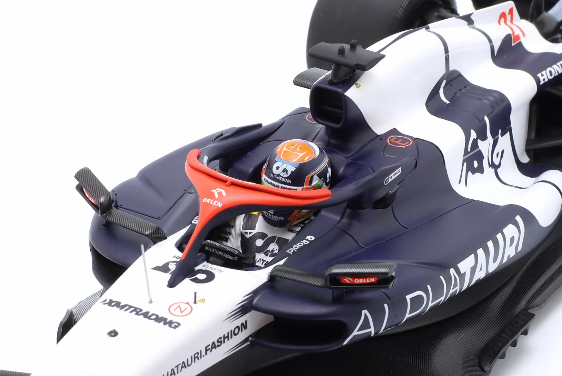 Nyck de Vries Alpha Tauri AT04 #21 British GP Formel 1 2023 1:18 Minichamps