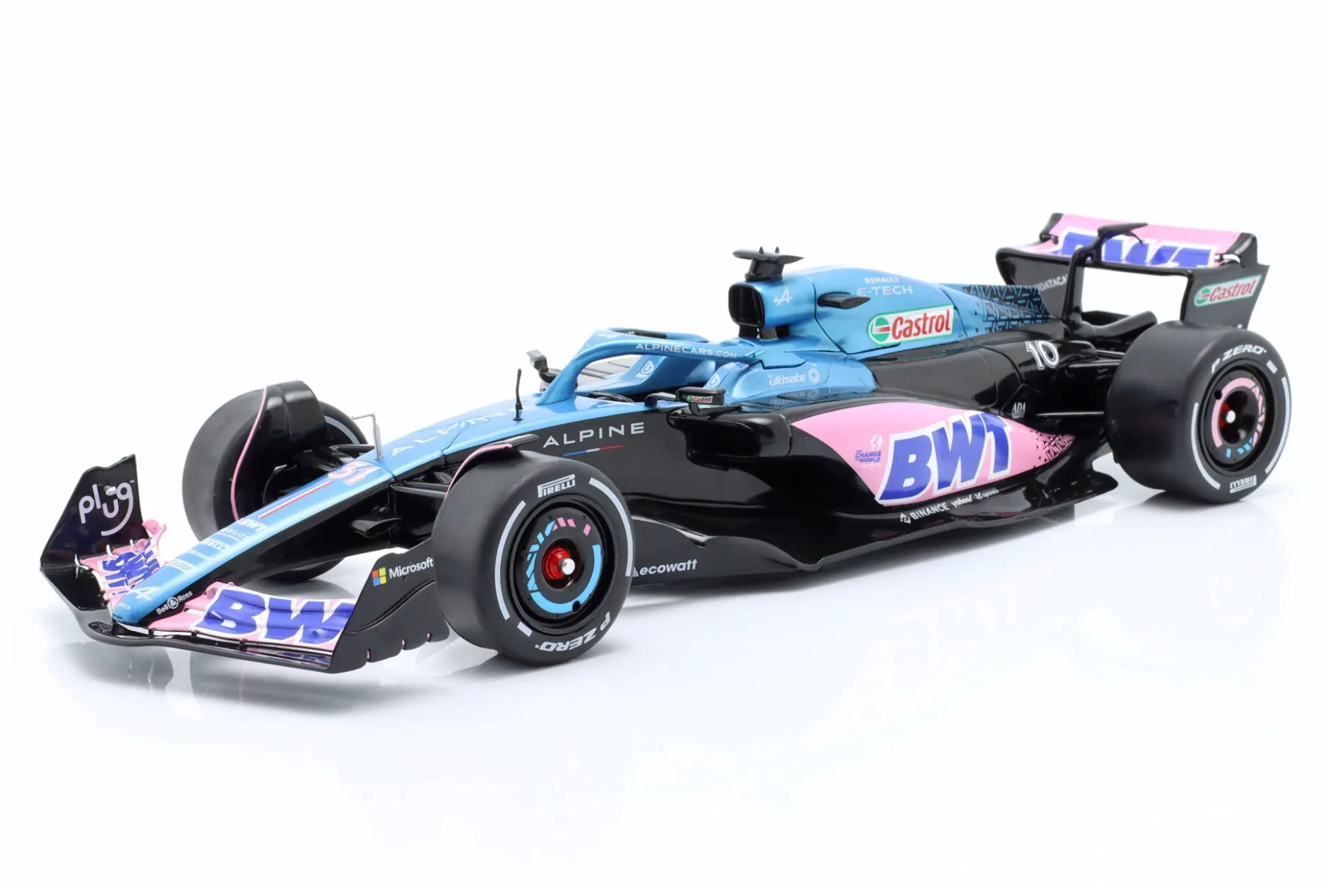 Ocon, Gasly Alpine A523 Launch Livery #31 #10 Formel 1 2023 blau 1:18 Solido