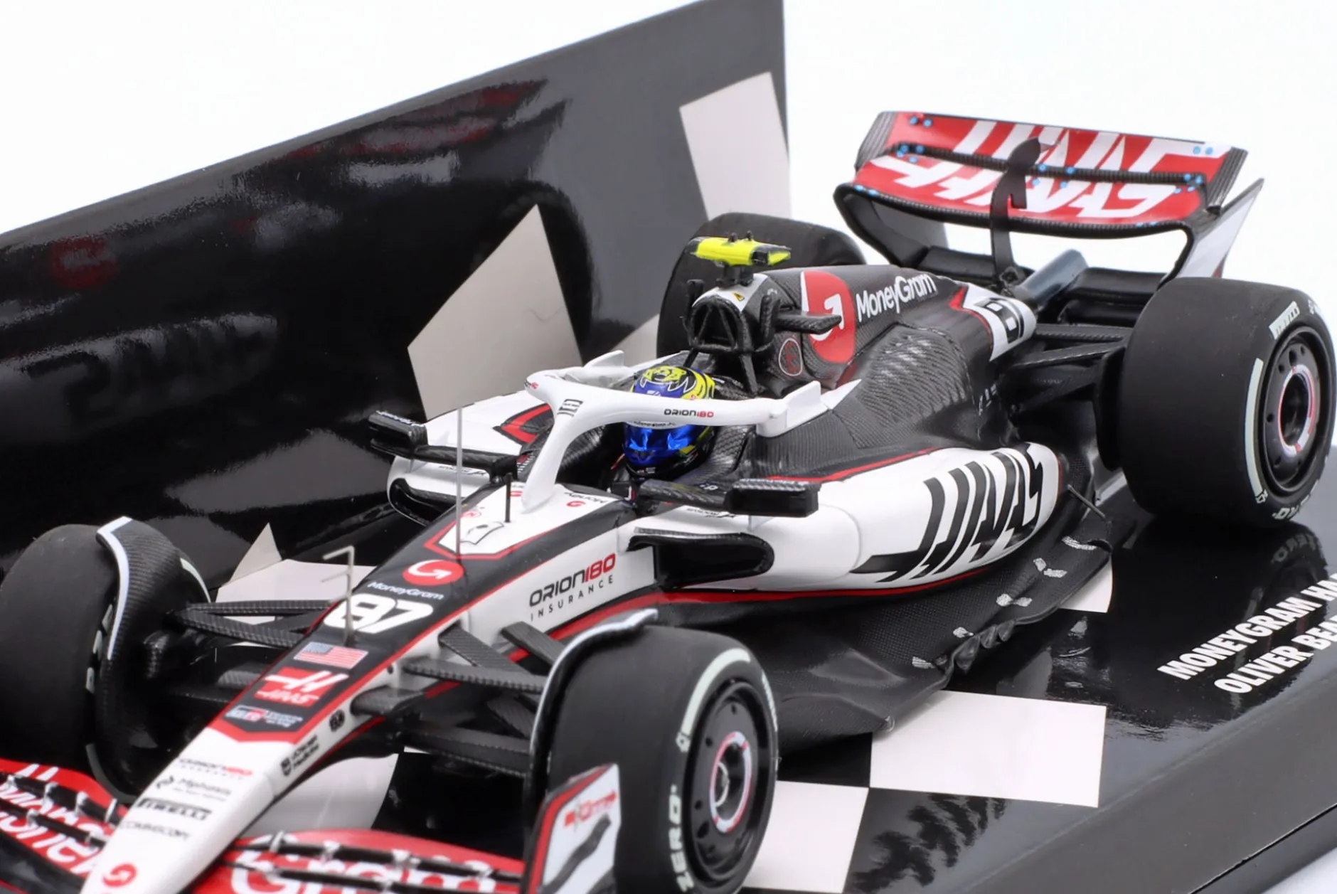 Oliver Bearman Haas VF-25 #87 8th China GP Formel 1 2025 1:43 Minichamps
