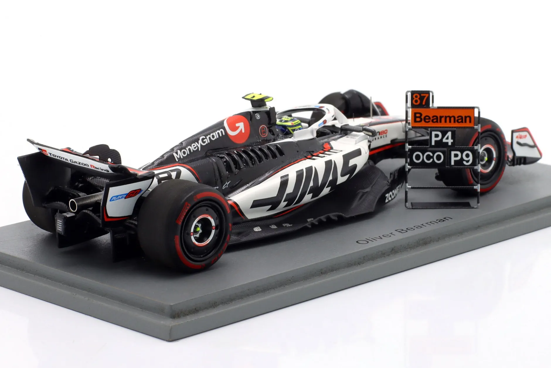 Oliver Bearman Haas VF-25 #87 4th Mexiko GP Formel 1 2025 1:43 Spark