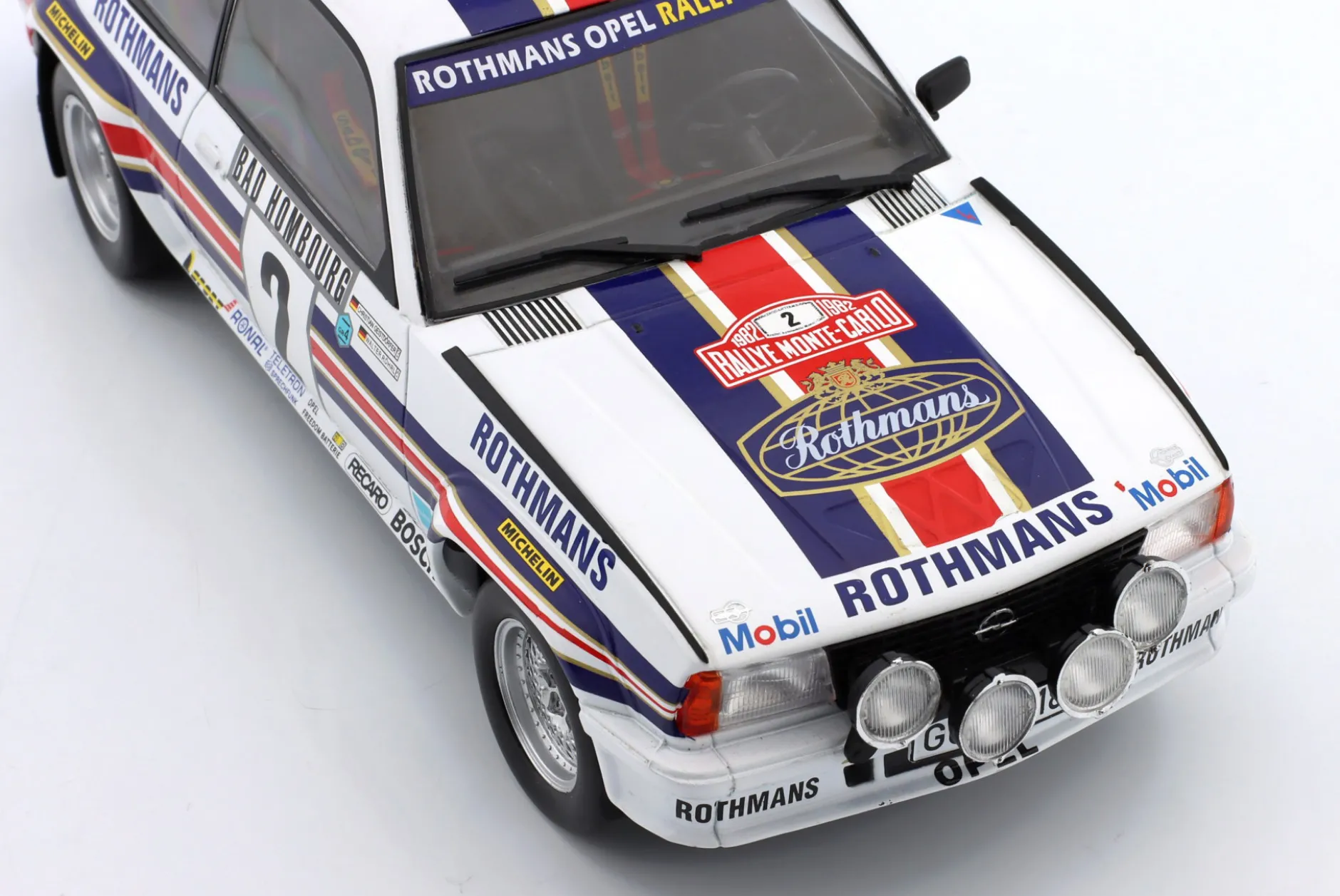 Opel Ascona 400 Night Version #2 Winner Rallye Monte Carlo 1982 Röhrl, Geistdörfer 1:18 WERK83