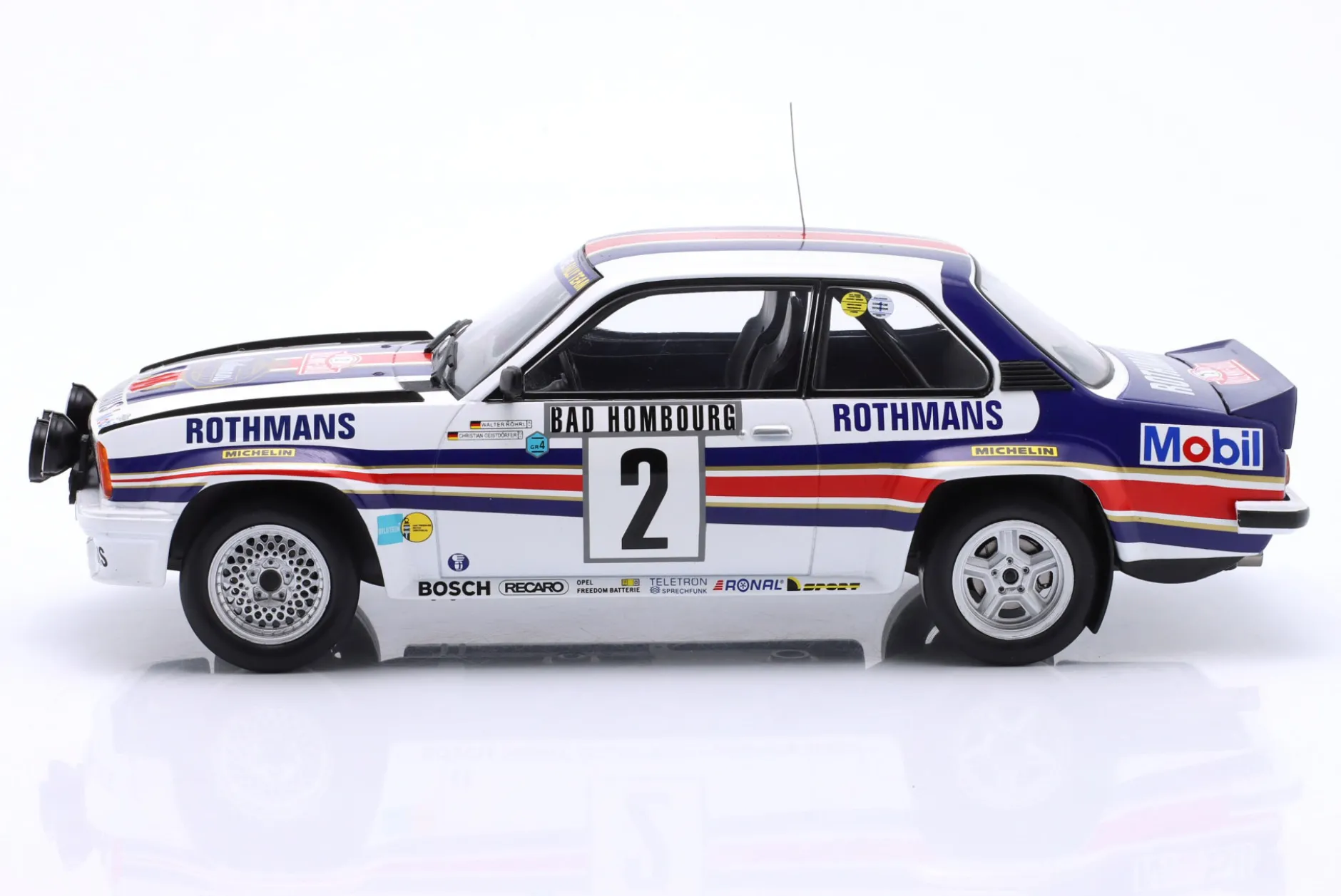 Opel Ascona 400 Night Version #2 Winner Rallye Monte Carlo 1982 Röhrl, Geistdörfer 1:18 WERK83