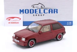 Opel Corsa A Custom dunkelrot metallic 1:18 ModelCar Group