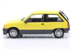 Opel Corsa A SR Baujahr 1985 gelb 1:18 ModelCar Group
