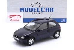 Opel Corsa B Atlanta Baujahr 1996-1997 dunkelblau metallic 1:18 ModelCarGroup