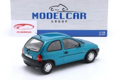 Opel Corsa B Baujahr 1993-2000 türkis metallic 1:18 ModelCarGroup