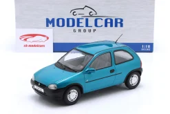 Opel Corsa B Baujahr 1993-2000 türkis metallic 1:18 ModelCarGroup