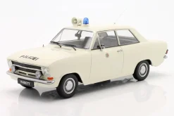 Opel Kadett B Polizei Deutschland Baujahr 1972 weiß 1:18 KK-Scale