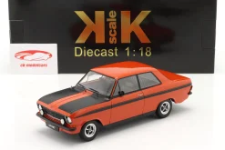 Opel Kadett B Sport Baujahr 1973 rot / schwarz 1:18 KK-Scale