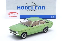 Opel Kadett C Coupe Baujahr 1975 grün metallic 1:18 ModelCar Group