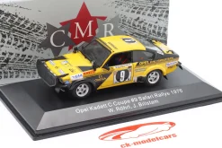 Opel Kadett C Coupe #9 Safari Rallye 1976 Röhrl, Billstam 1:43 CMR