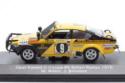 Opel Kadett C Coupe #9 Safari Rallye 1976 Röhrl, Billstam 1:43 CMR