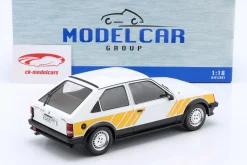 Opel Kadett D SR Baujahr 1983 weiß / gelb 1:18 ModelCar Group