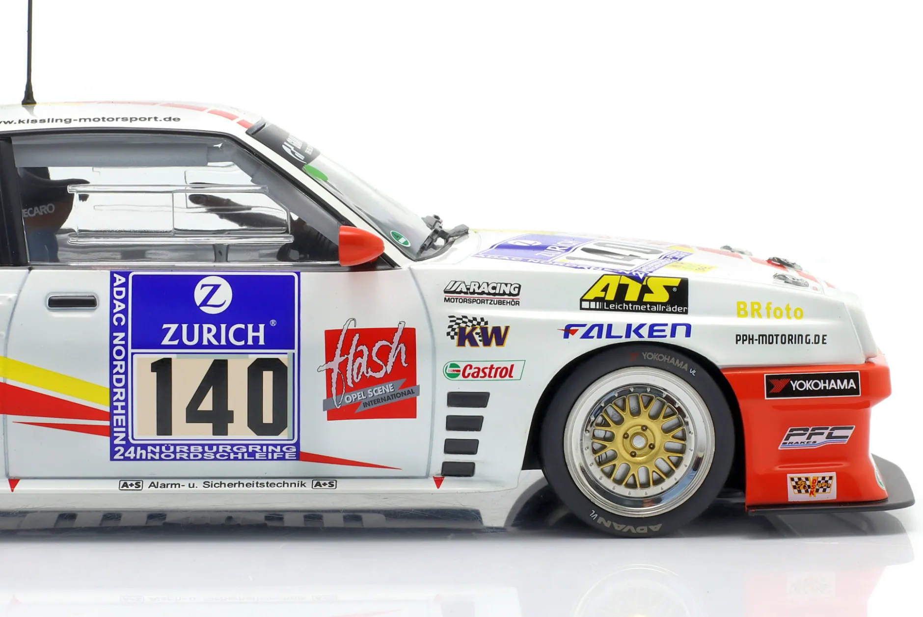 Opel Manta B #140 24h Nürburgring 2013 Kissling Motorsport 1:18 WERK83