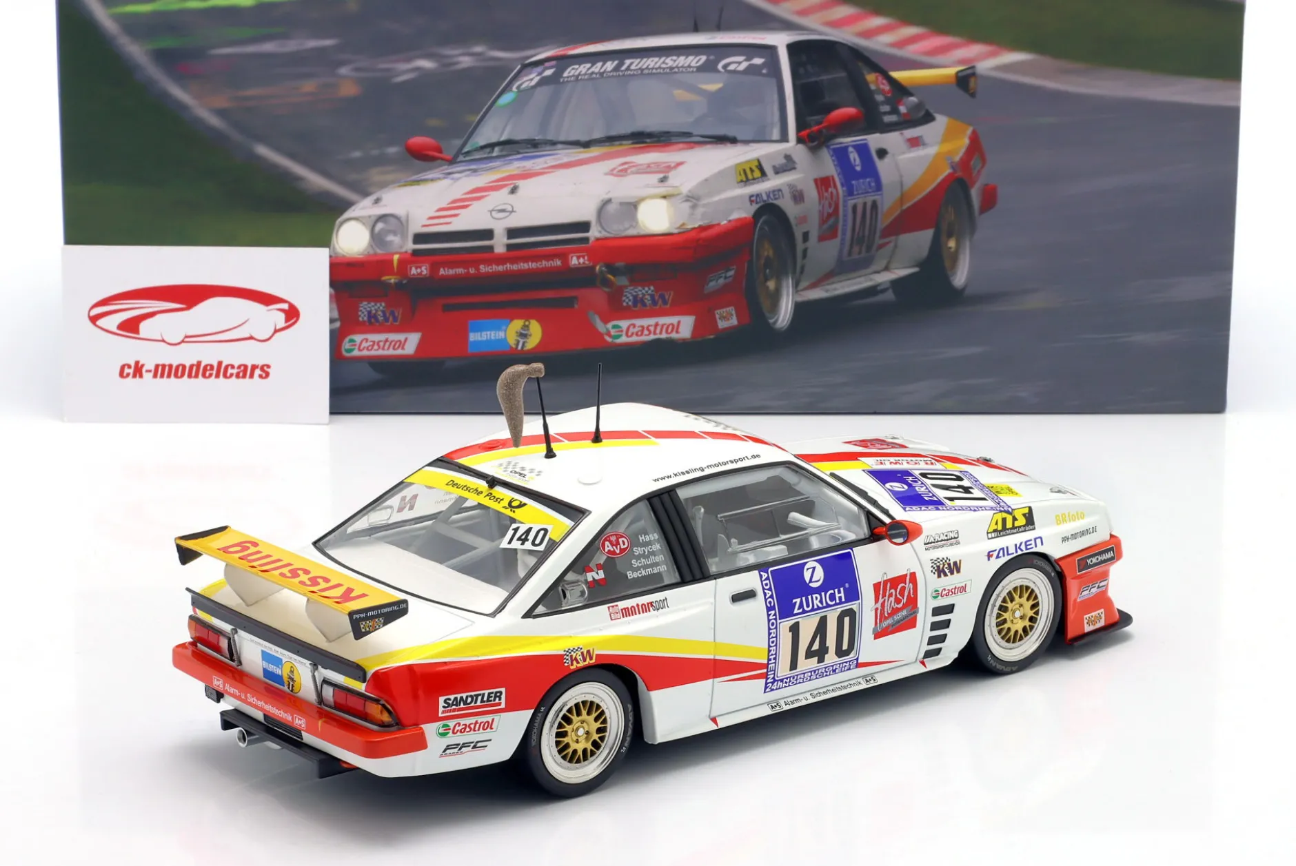 Opel Manta B #140 24h Nürburgring 2013 Kissling Motorsport 1:18 WERK83
