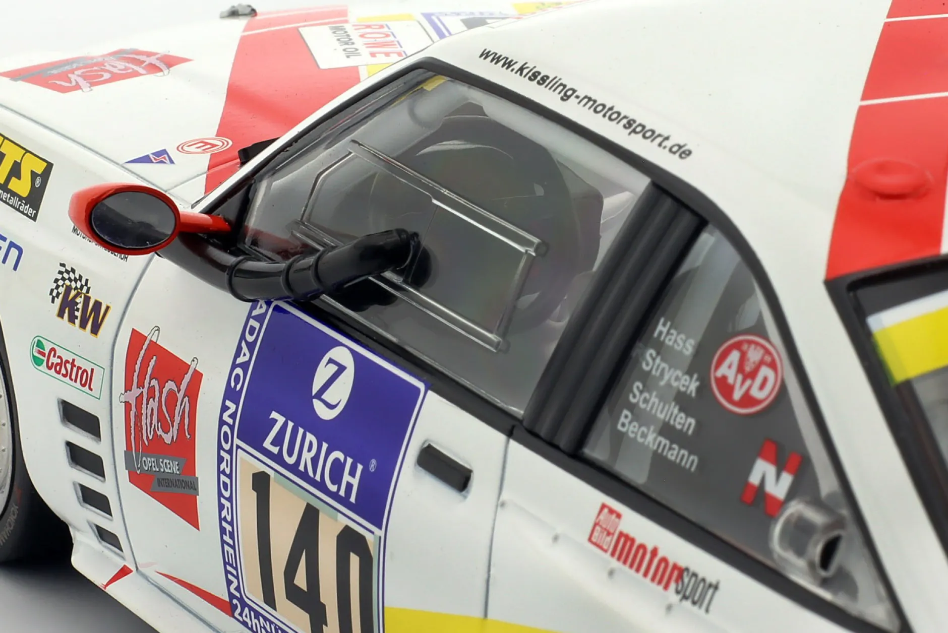Opel Manta B #140 24h Nürburgring 2013 Kissling Motorsport 1:18 WERK83