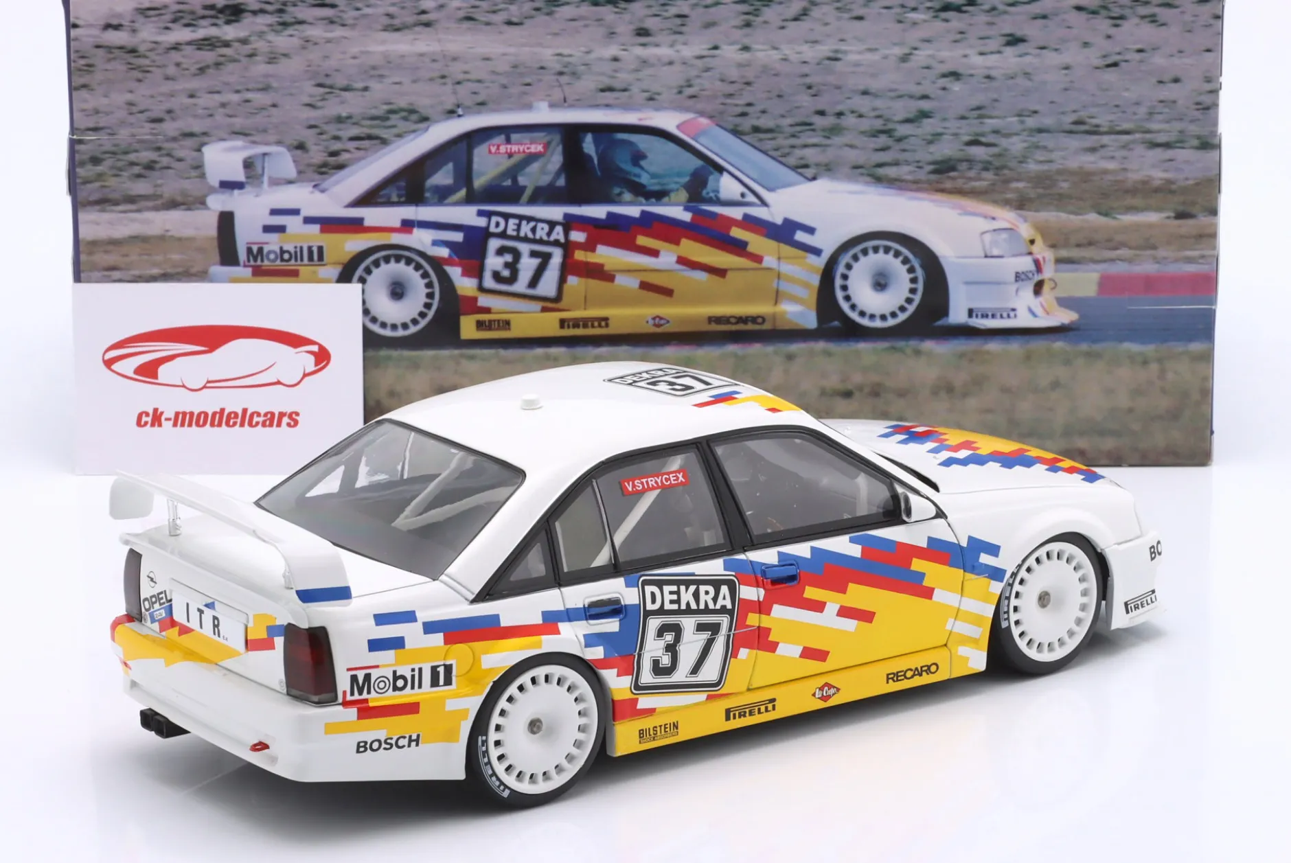 Opel Omega Evo 500 #37 DTM 1991 Volker Strycek 1:18 WERK83