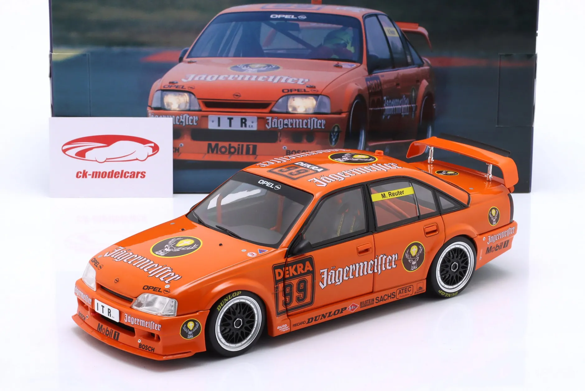 Opel Omega Evo 500 Jägermeister #99 DTM 1991 Manuel Reuter 1:18 WERK83