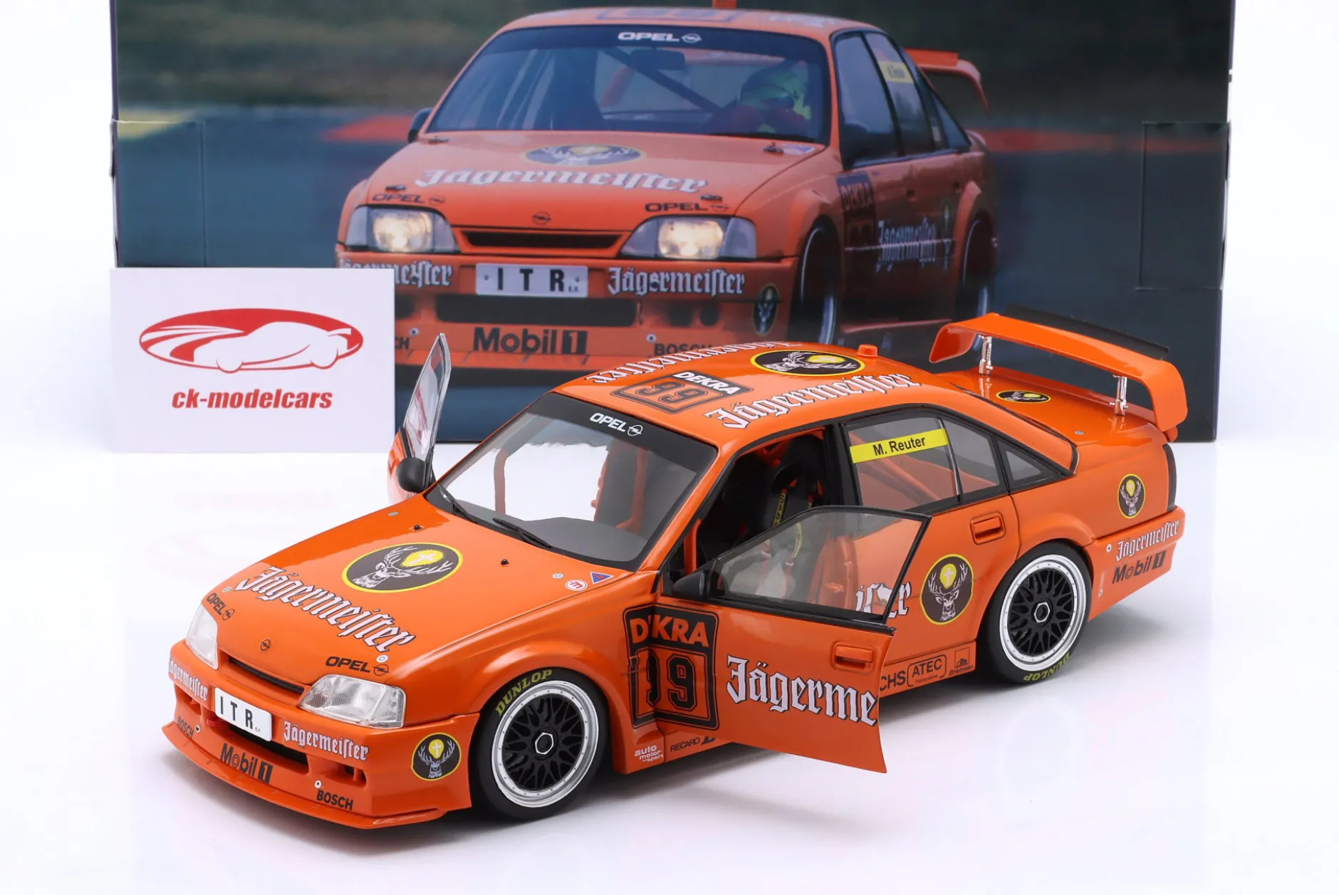 Opel Omega Evo 500 Jägermeister #99 DTM 1991 Manuel Reuter 1:18 WERK83