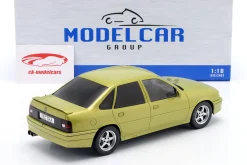 Opel Vectra A 2000 Baujahr 1988 gelb metallic 1:18 ModelCar Group