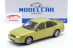 Opel Vectra A 2000 Baujahr 1988 gelb metallic 1:18 ModelCar Group